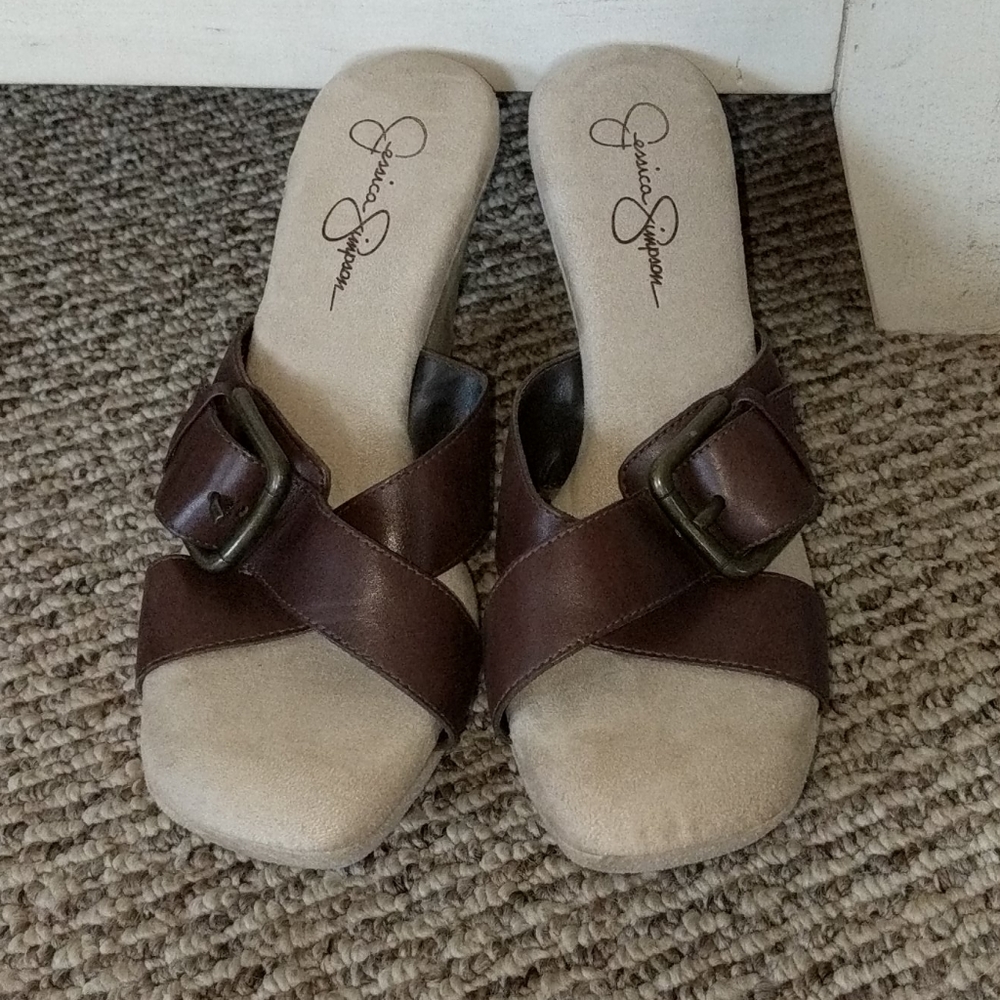 Jessica Simpson Wedges/Espadrilles Size 8